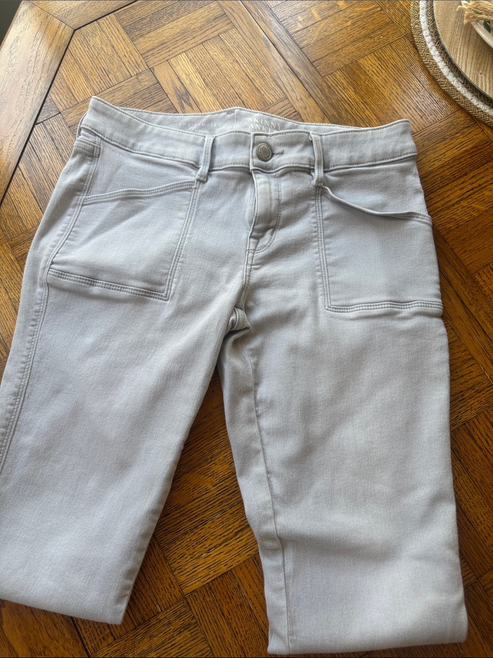 The Limited Women's Ankle Jeans in Light Gray